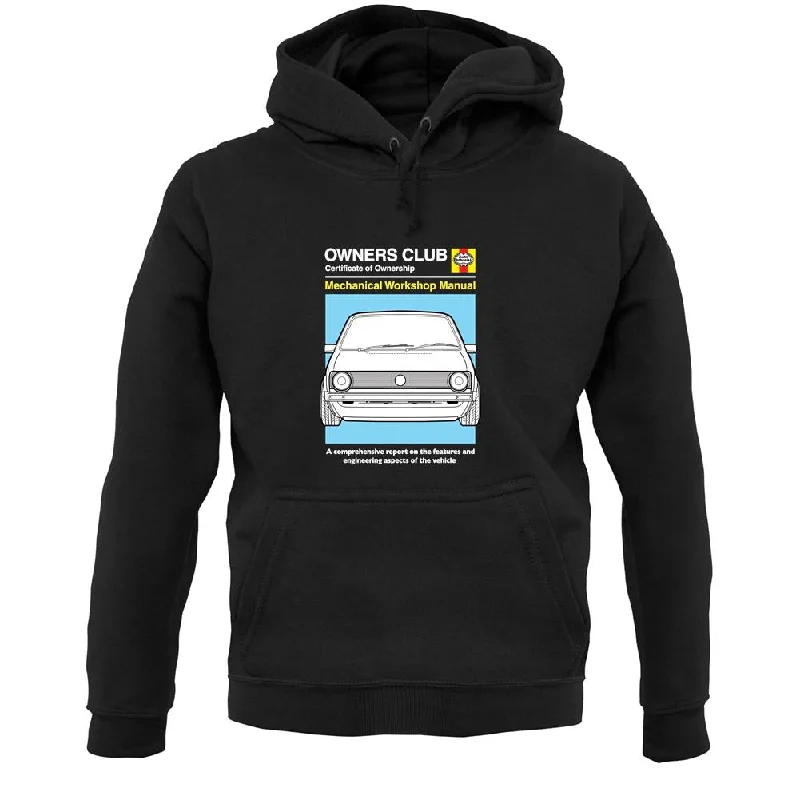 Mk1 Golf Colour Unisex Hoodie Hoodie with Bell Sleeves Flared Feminine
