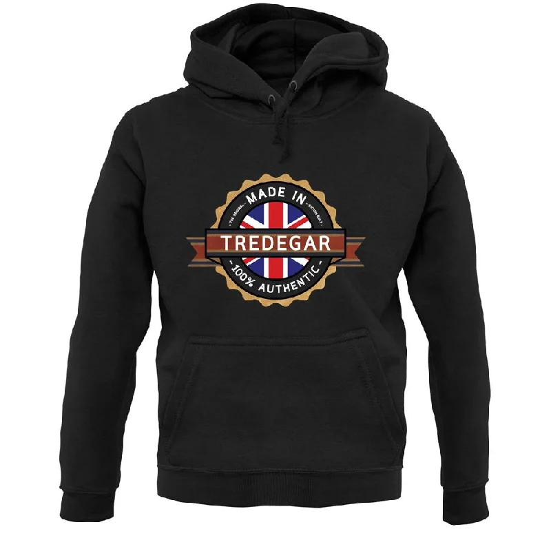 Made In Tredegar 100% Authentic Unisex Hoodie Hoodie with Rhinestones Sparkly Elegant Made In Tredegar 100% Authentic Unisex Hoodie Hoodie with Rhinestones Sparkly Elegant