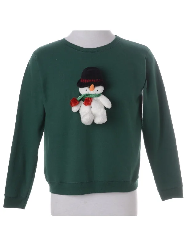 Label Novelty Christmas Sweatshirt Hoodie with Pattern Geometric Abstract