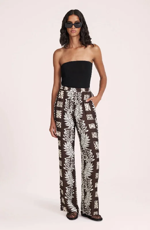 Nude Lucy Lago Cupro Pant Classic Straight Pants