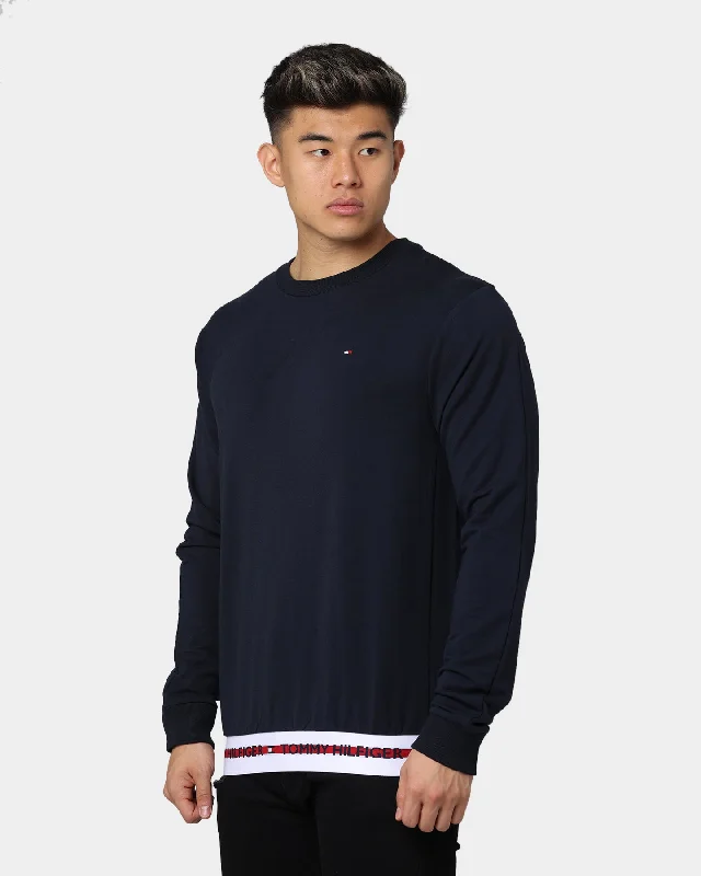 Tommy Jeans Repeat Logo Track Sweatshirt Desert Sky Hoodie with Camouflage Military Edgy