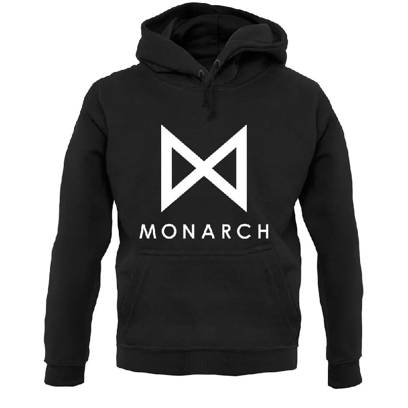 Monarch Mark Unisex Hoodie Hoodie with Velcro Closure Adjustable Secure