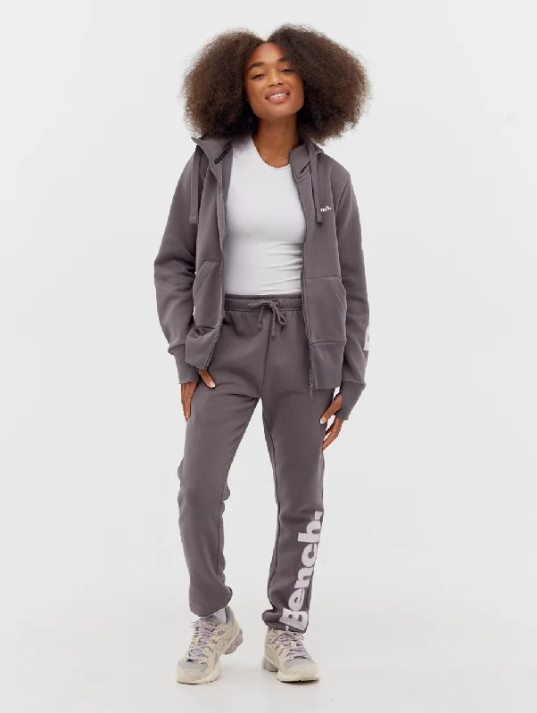Marcie Zip-Up Hoodie Tracksuit Hoodie with Relaxed Fit Easy Casual