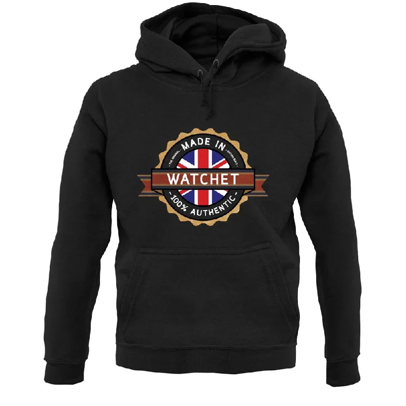Made In Watchet 100% Authentic Unisex Hoodie Hoodie with Elastic Cuffs Stretchable Comfortable Made In Watchet 100% Authentic Unisex Hoodie Hoodie with Elastic Cuffs Stretchable Comfortable