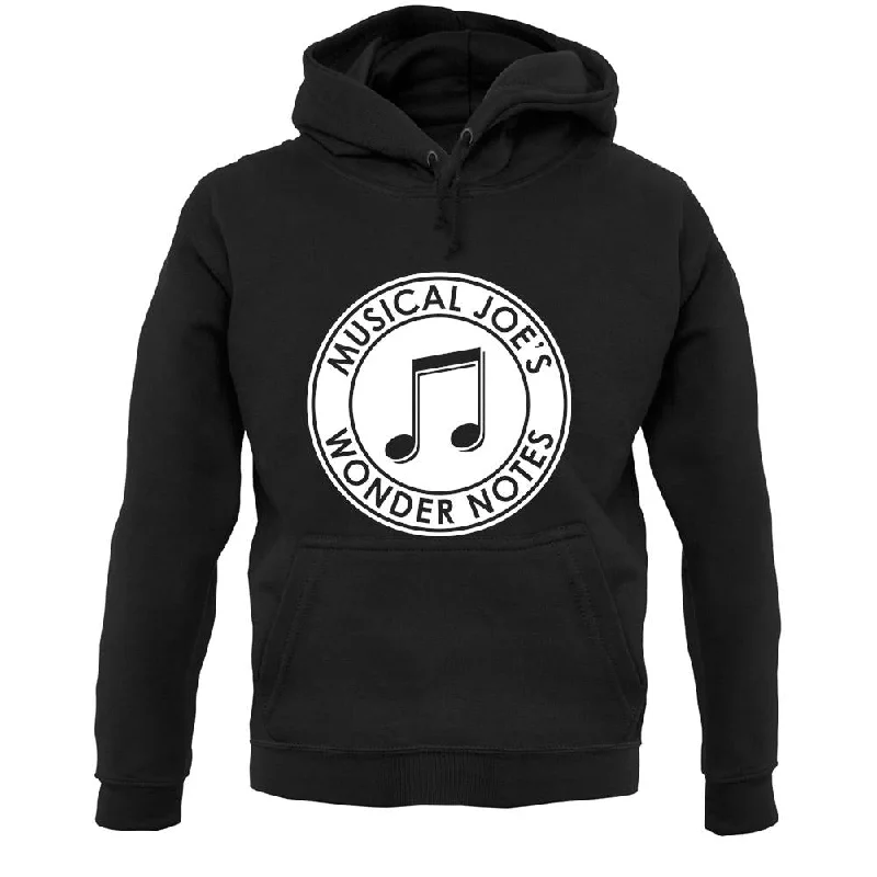 Musical Joe's Wonder Notes Unisex Hoodie Hoodie with Bell Sleeves Flared Feminine