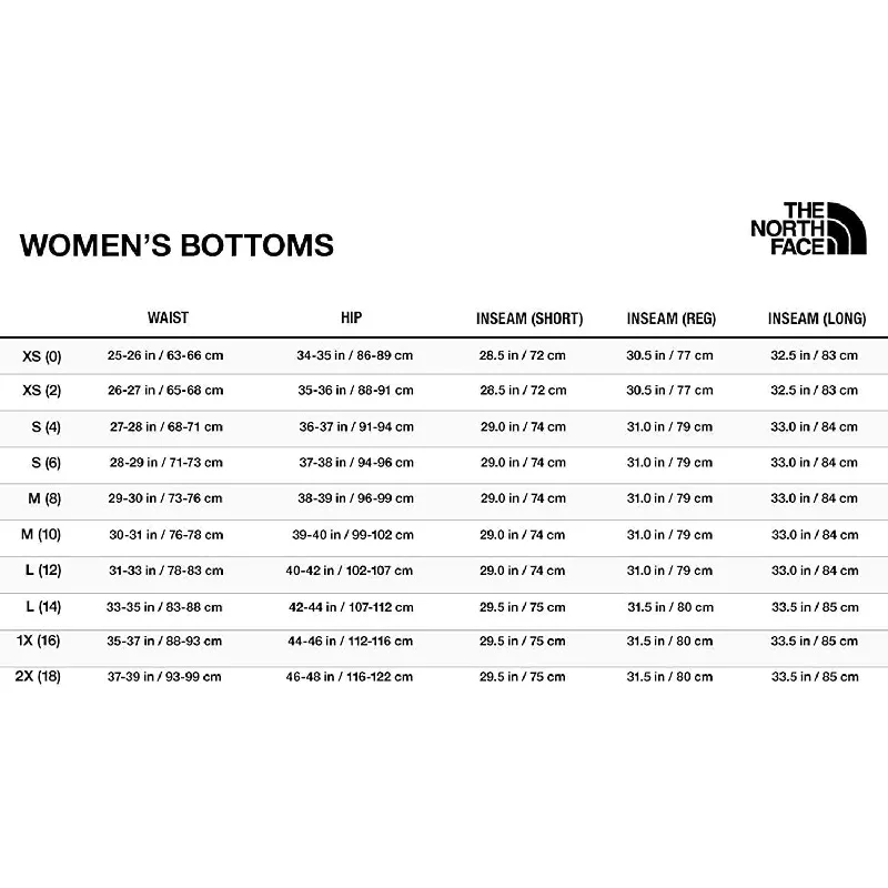 The North Face Women's Apex Pant Elegant High-Waist Pants