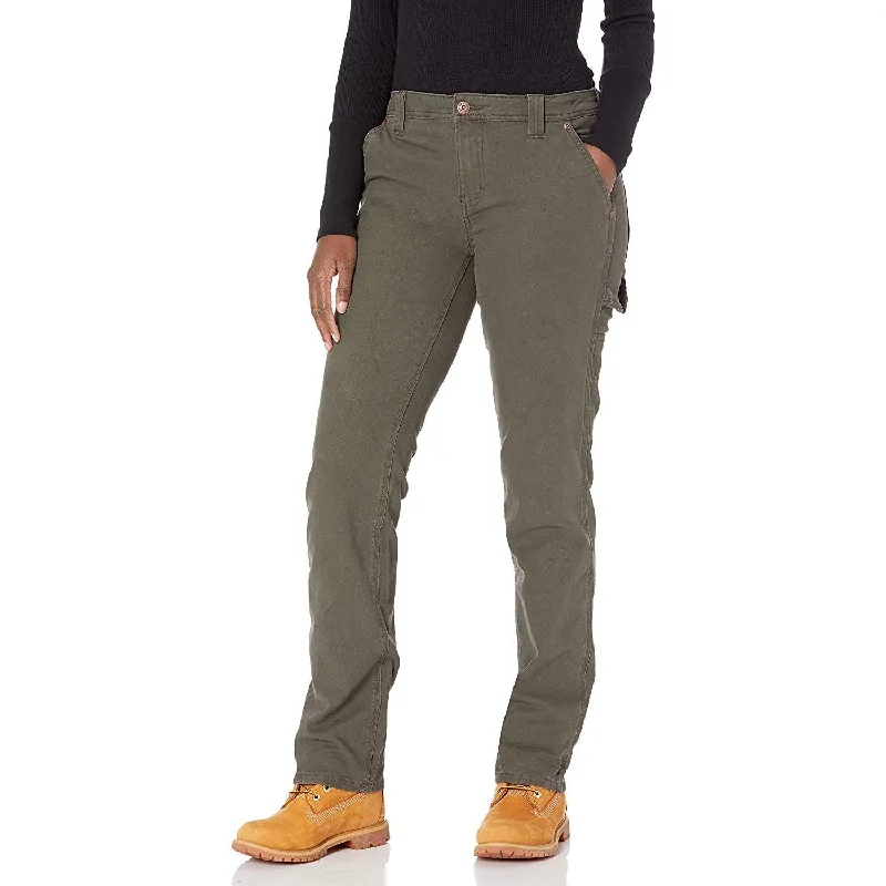 Dickies Women's Relaxed Straight Carpenter Duck Pant Casual Track Pants