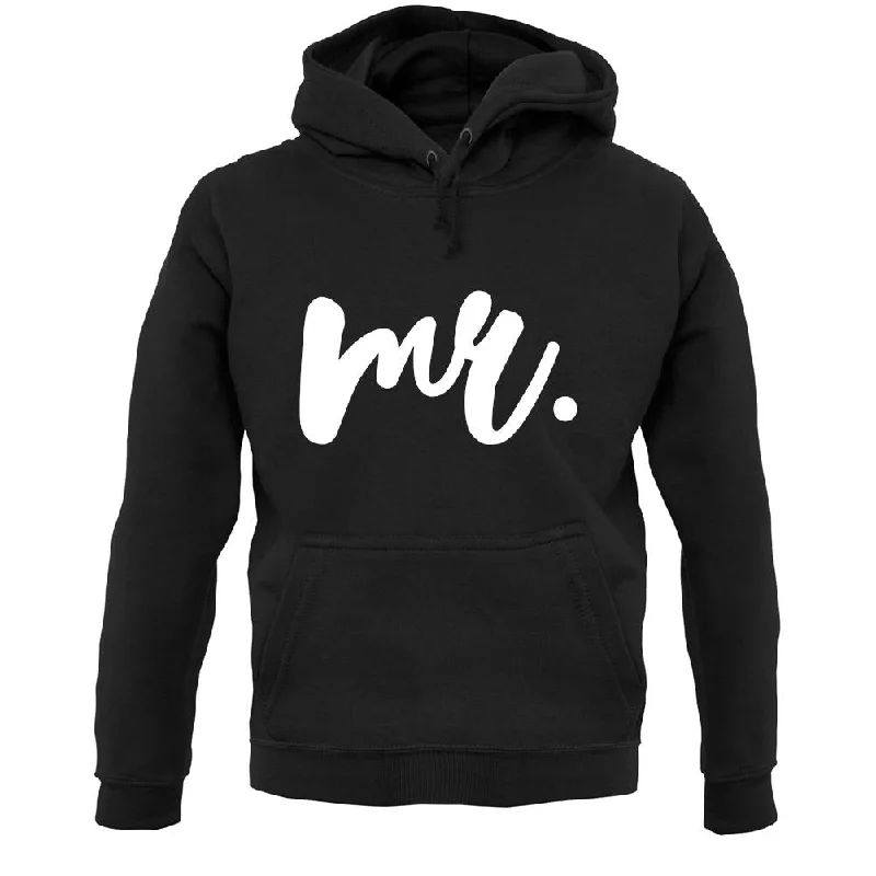 Mr Unisex Hoodie Hoodie with Hem Contrast Bold Stylish