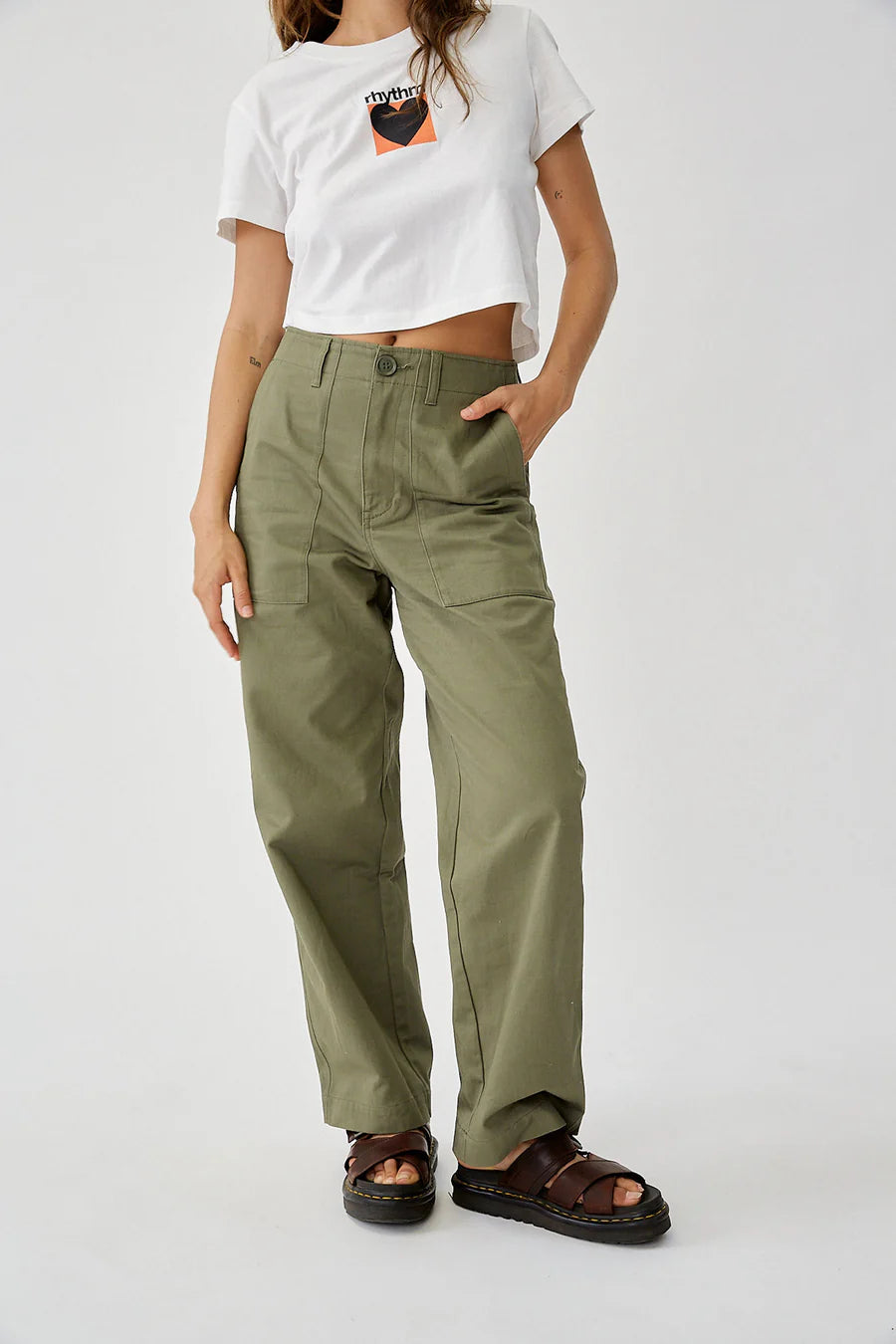 Fatigue Pant - Olive Formal Stretch Pants