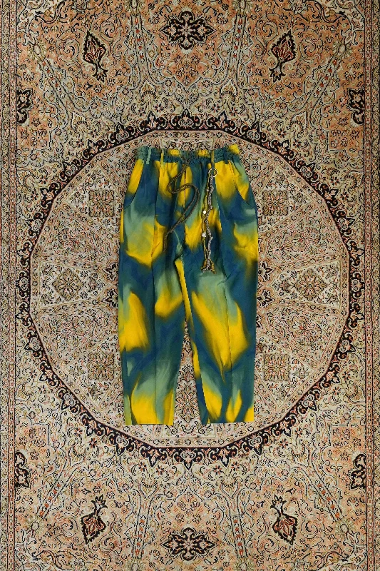 Song for the Mute LOUNGE PANT (YELLOW) Soft Stretch Pants
