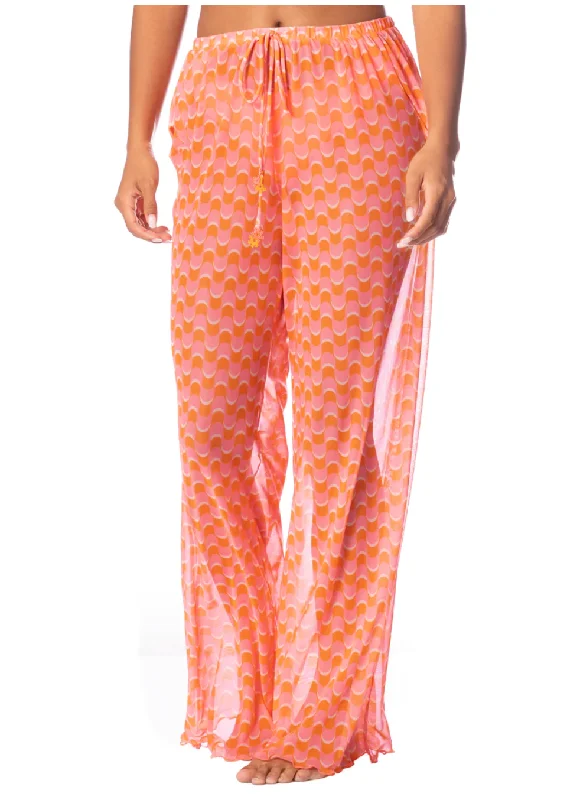 Geo Waves Blair Pants Soft Stretch Pants