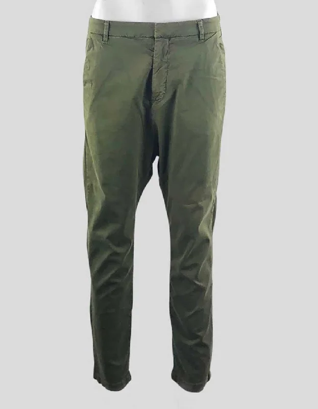 Nili Lotan Paris Pants Army Green Size 2 US Classic Cropped Pants