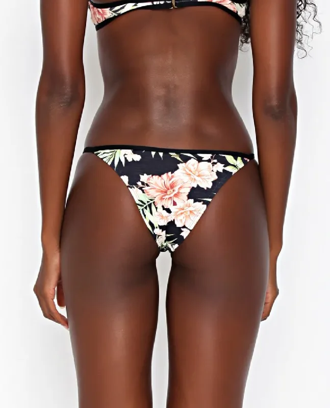 Sol Seeker Skimpy Pant - Black Trendy High-Waist Trousers