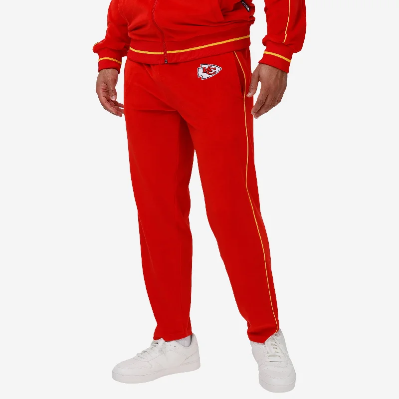 Kansas City Chiefs Velour Pants Slim Fit Casual Pants