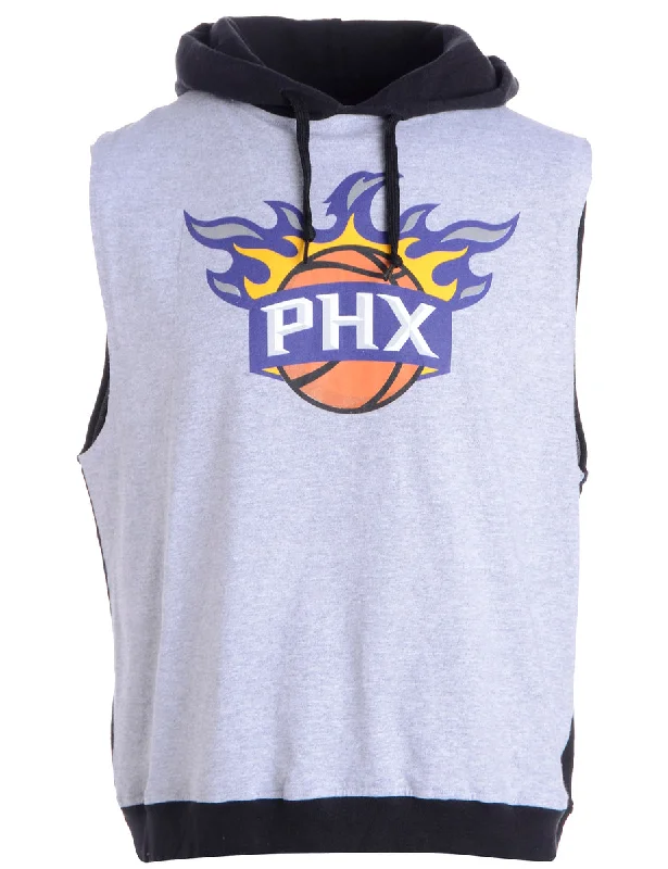 Label Sleeveless Tyler Hooded Sweatshirt Hoodie with Emblem Brand Identity