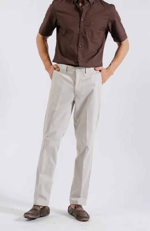 Wrinkle Free Pant - Grey Comfortable Denim Leggings