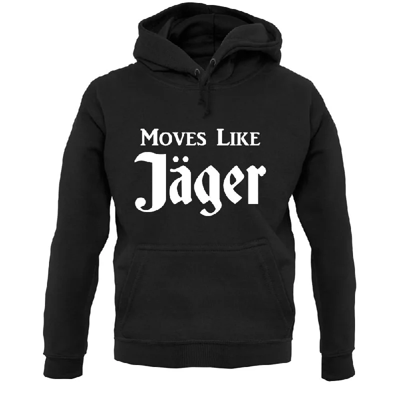 Moves Like Jager Unisex Hoodie Hoodie with Hem Fringe Bohemian Relaxed