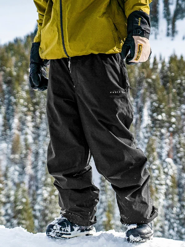 Volcom x Dustbox Pants - Black High-Waist Trousers