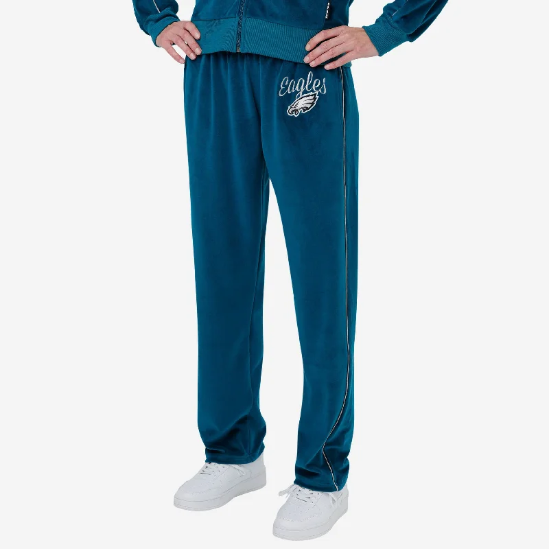 Philadelphia Eagles Womens Velour Pants Comfortable Cargo Pants