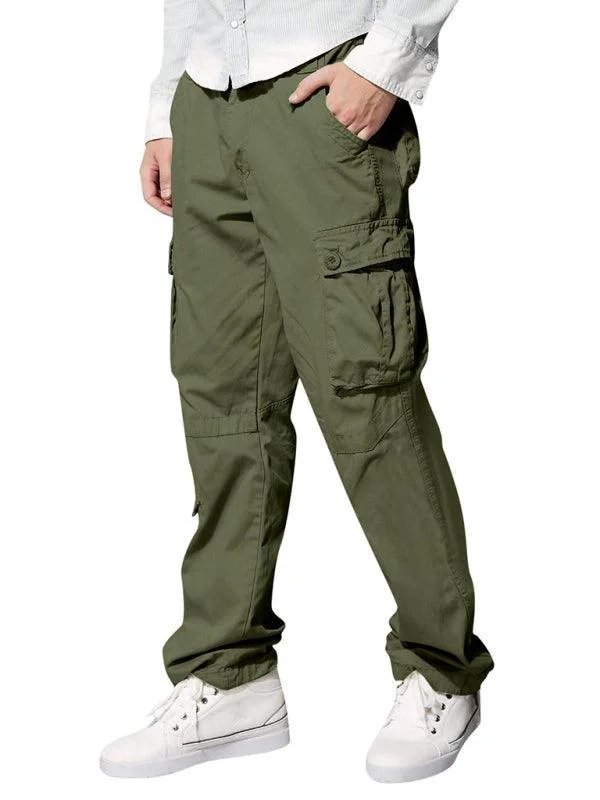 Casual Straight Loose Men Cargo Pants Stylish Casual Pants