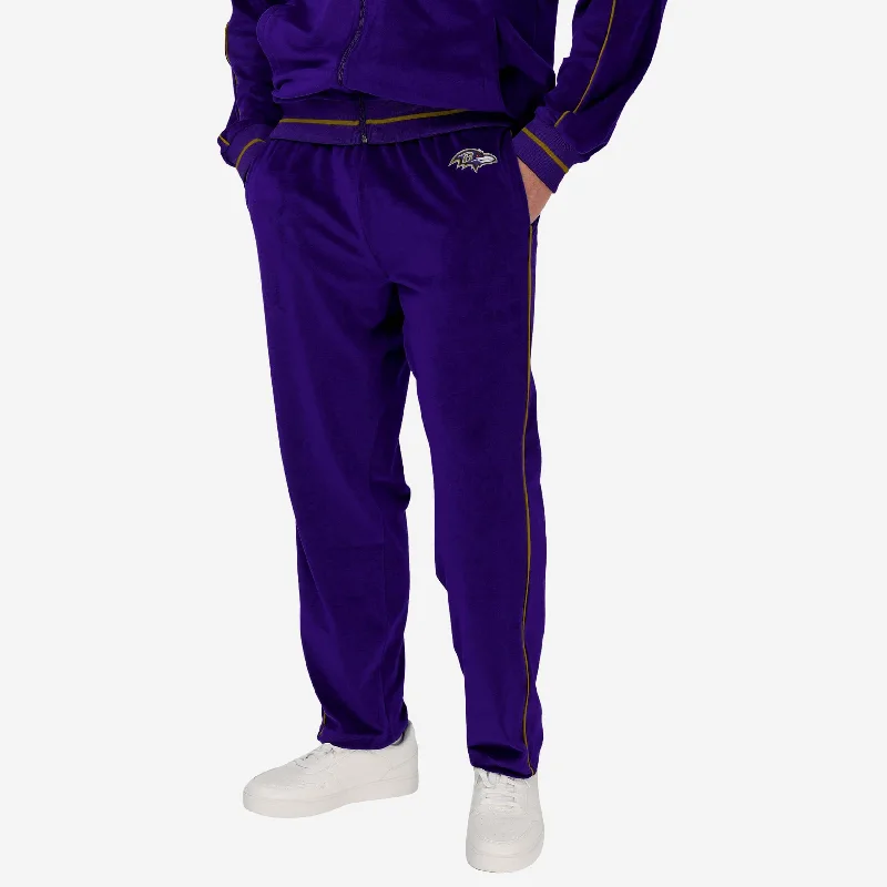 Baltimore Ravens Velour Pants Casual Lounge Pants