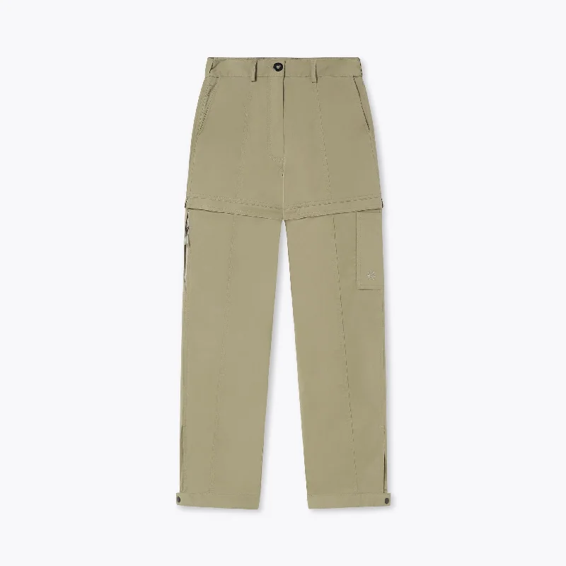 Women's ProTravel™ Zip-off Pant Sage Khaki Classic Straight-Leg Pants