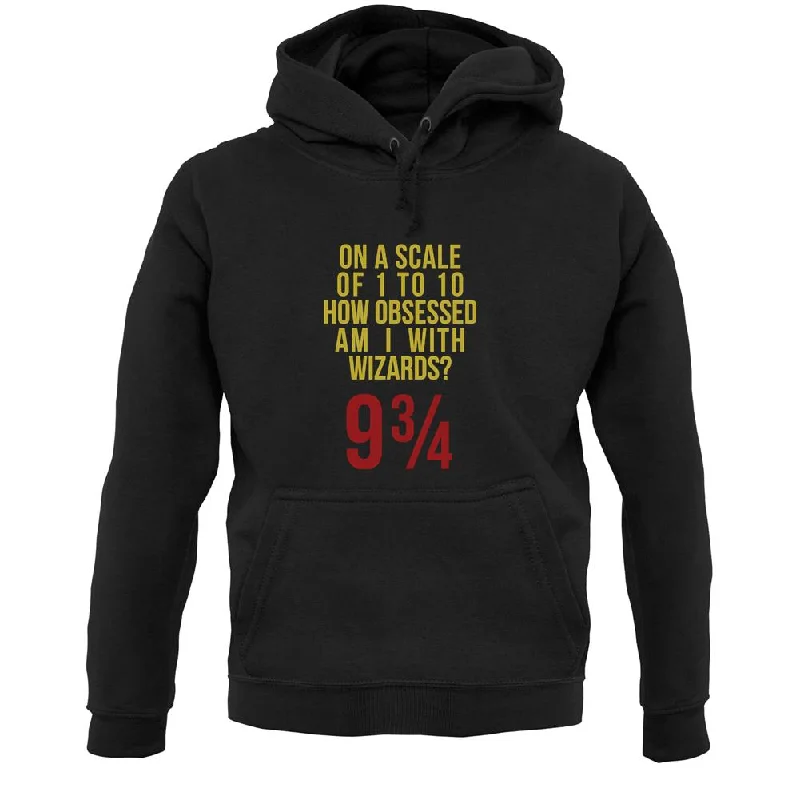 Obsessed With Wizards Unisex Hoodie Hoodie with Applique Textured Unique
