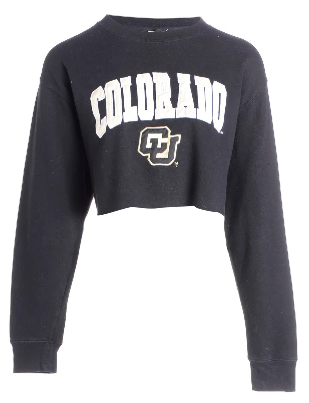 Label Riely Raw Hem Sweatshirt Hoodie Sweatshirt Pullover