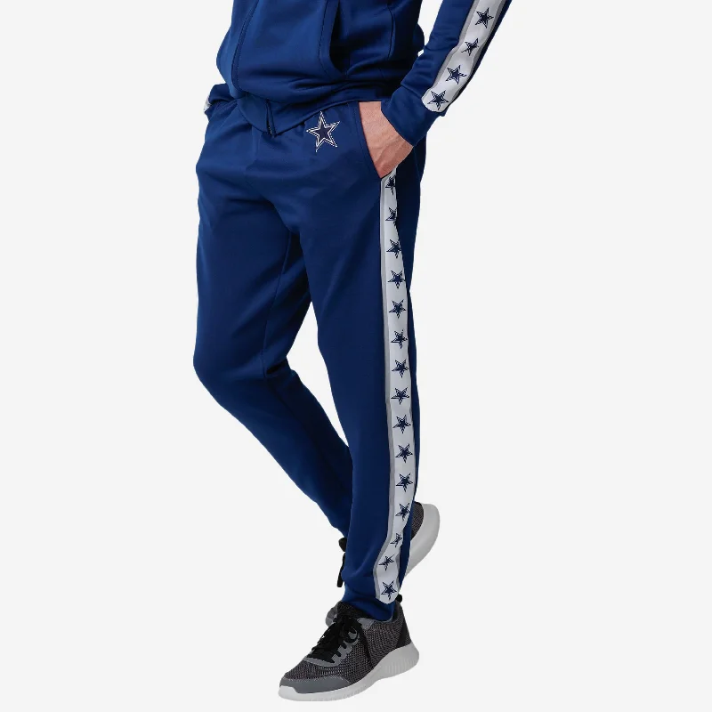 Dallas Cowboys Stripe Logo Track Pants Soft Sweatpants Style