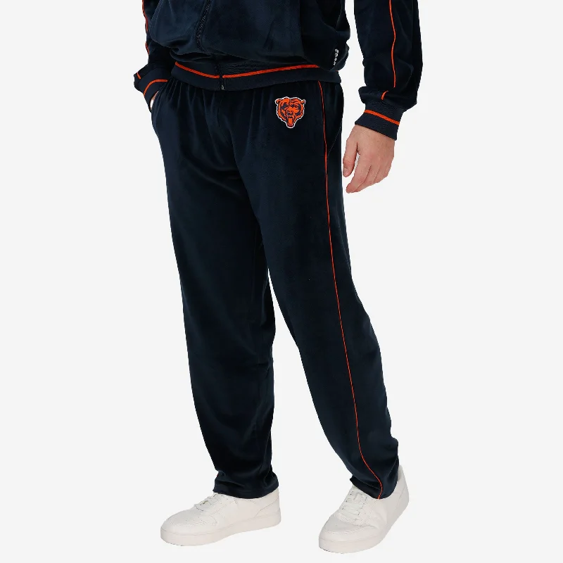 Chicago Bears Velour Pants High-Waist Jogger Pants