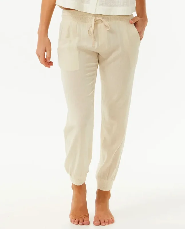Classic Surf Pant - Natural Trendy High-Waist Trousers