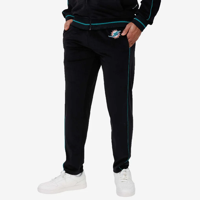 Miami Dolphins Velour Pants Comfy Cargo Trousers