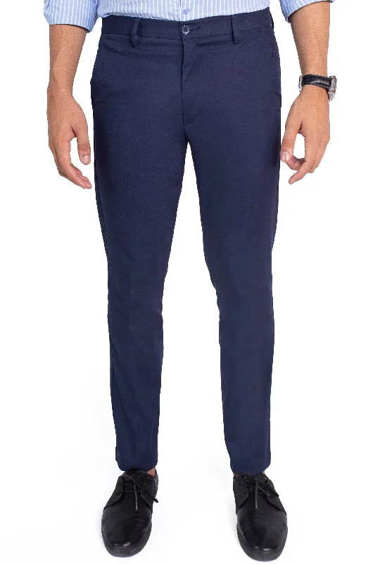 Wrinkle Free Pant Casual Skinny Fit Pants