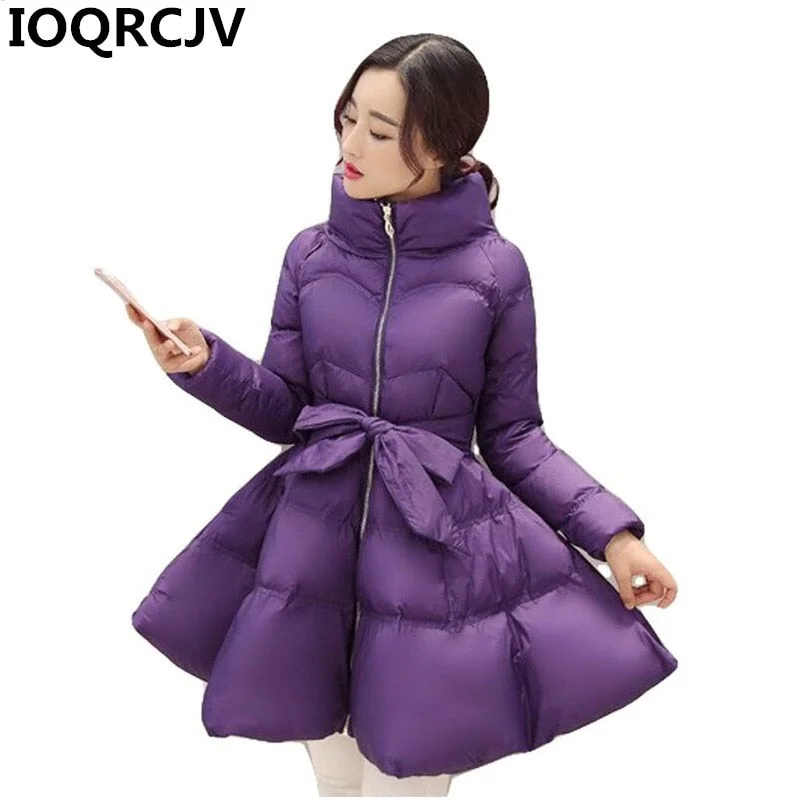 2022 New Fashion winter coat women warm outwear Padded cotton Jacket coat Womens Clothing High Quality parkas manteau femme R853 Mesh Canvas Denim