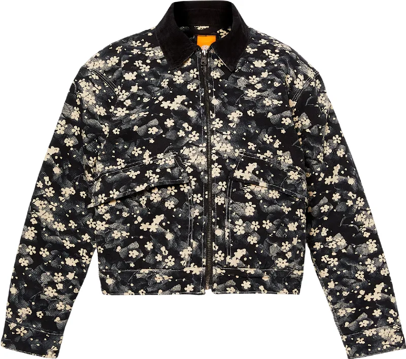 Strafford Quilted Washed Canvas Printed Jacket - Women's|-|Manteau imprimée en toile lavée matelassée Strafford - Femme Mesh Fabric Canvas Fabric Denim Fabric