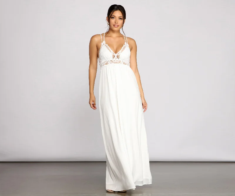 Effortless Flowy Woven Maxi Dress Elegant Pleated Maxi Dress