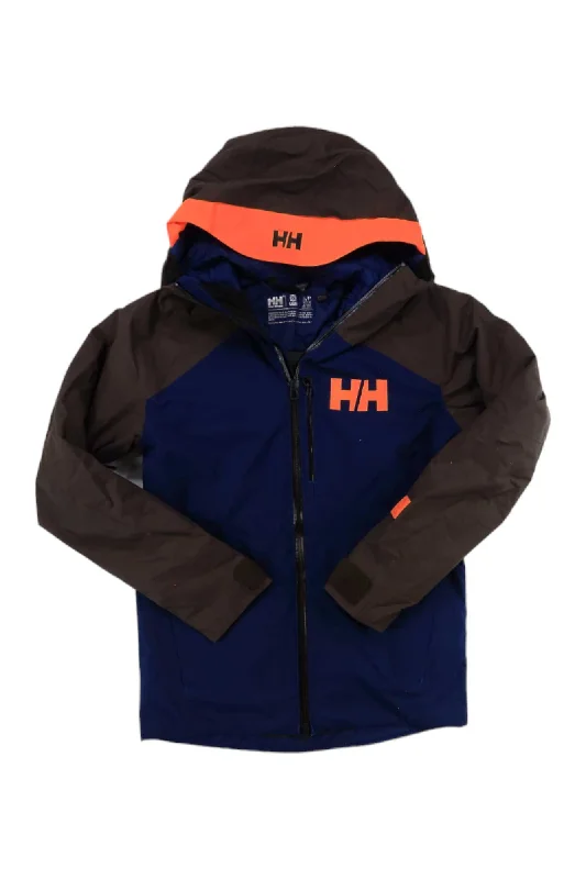 Helly Hansen Mens Powdreamer Jacket Zip Front Button Front Snap Front