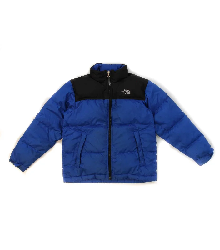 Nuptse Insulated Jacket Boys Welt Pockets Slit Pockets Flap Pockets