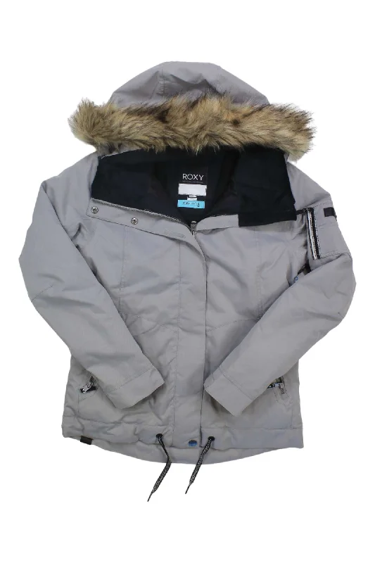 Roxy Womens Meade Jacket Fleece Jacket Down Jacket Feather Jacket