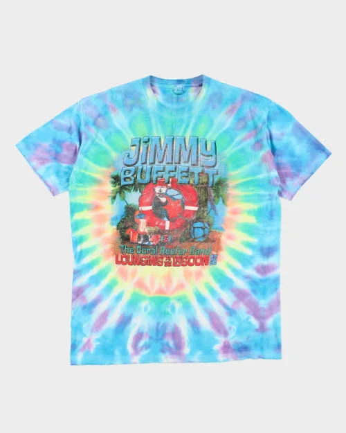 2012 Jimmy Buffet Lounging at the Lagoon Tour T-Shirt - XL Fashionable Trendy Casual 2012 Jimmy Buffet Lounging at the Lagoon Tour T-Shirt - XL Fashionable Trendy Casual