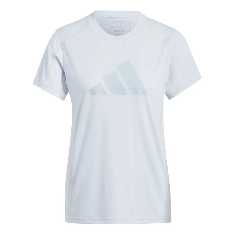 adidas Training Essentials Logo Short Sleeve Tee - Womens - Halo Blue/Wonder Blue Modern Contemporary Chic adidas Training Essentials Logo Short Sleeve Tee - Womens - Halo Blue/Wonder Blue Modern Contemporary Chic