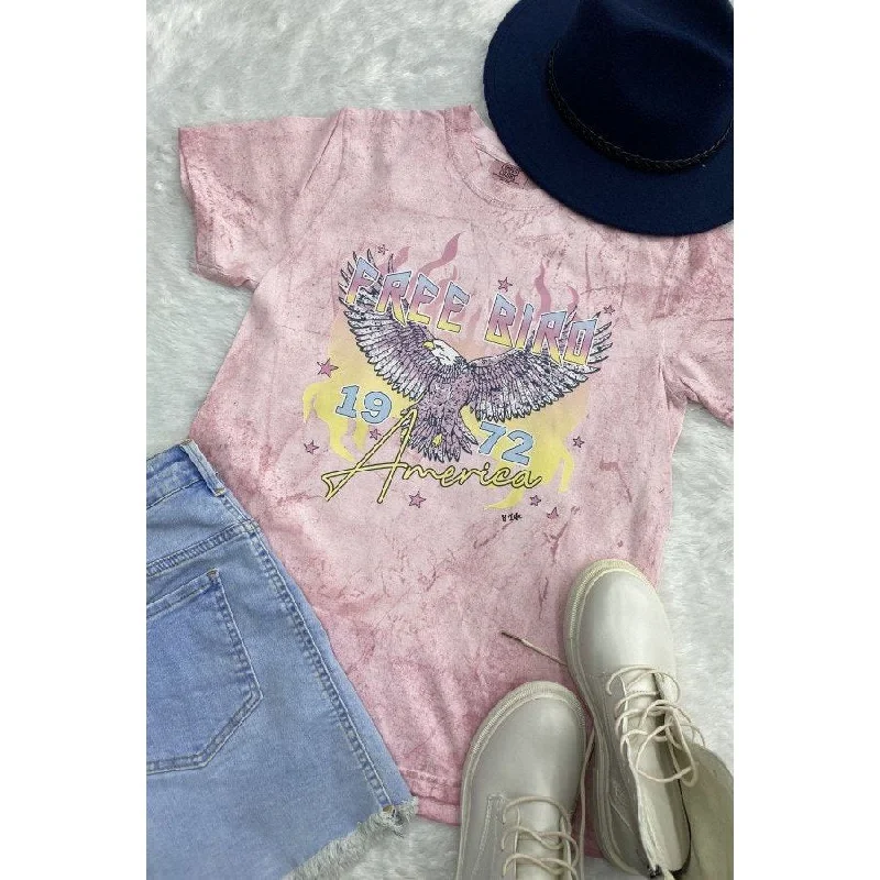 Blast Free Bird T-shirt Handmade Hand-knitted Hand-woven