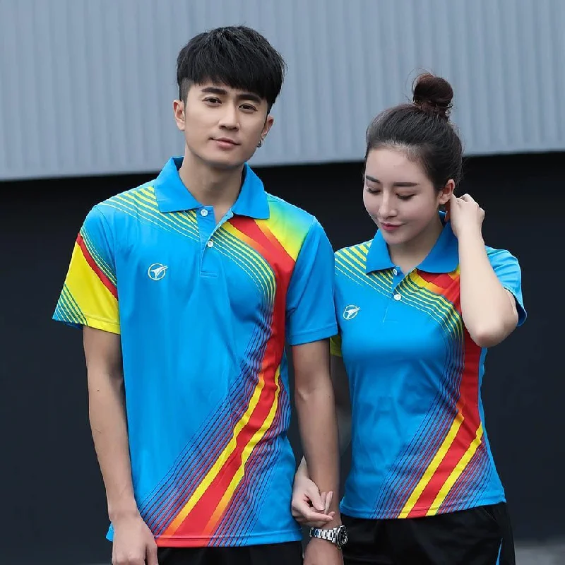 Tops For Women - Badminton T-Shirt Print Jacquard Patchwork