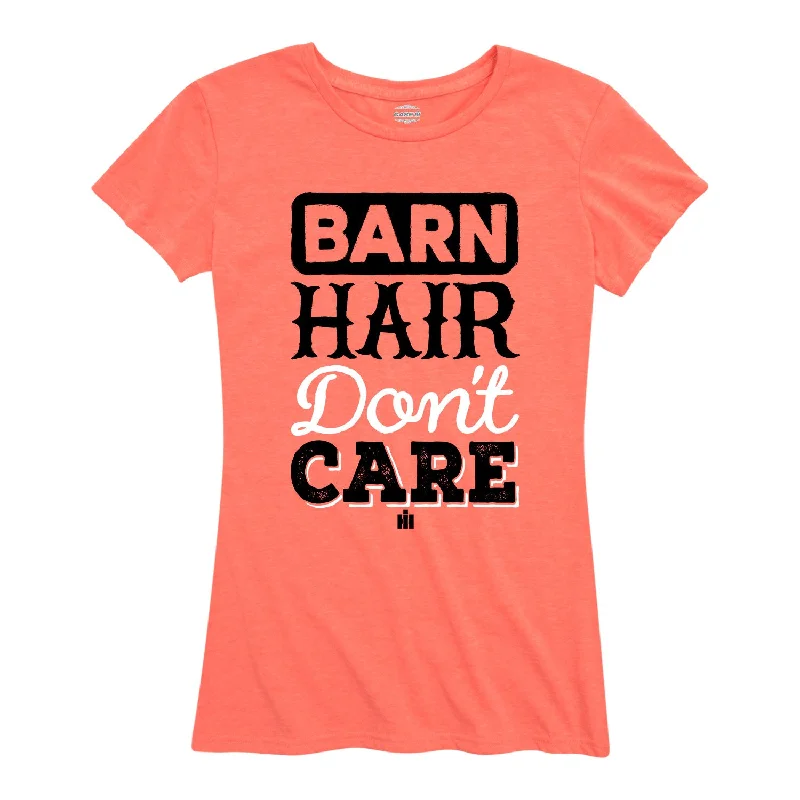 International Harvester™ - Barn Hair Don't Care - Women's Short Sleeve T-Shirt Satin Fabric Silk Fabric Chiffon Fabric International Harvester™ - Barn Hair Don't Care - Women's Short Sleeve T-Shirt Satin Fabric Silk Fabric Chiffon Fabric