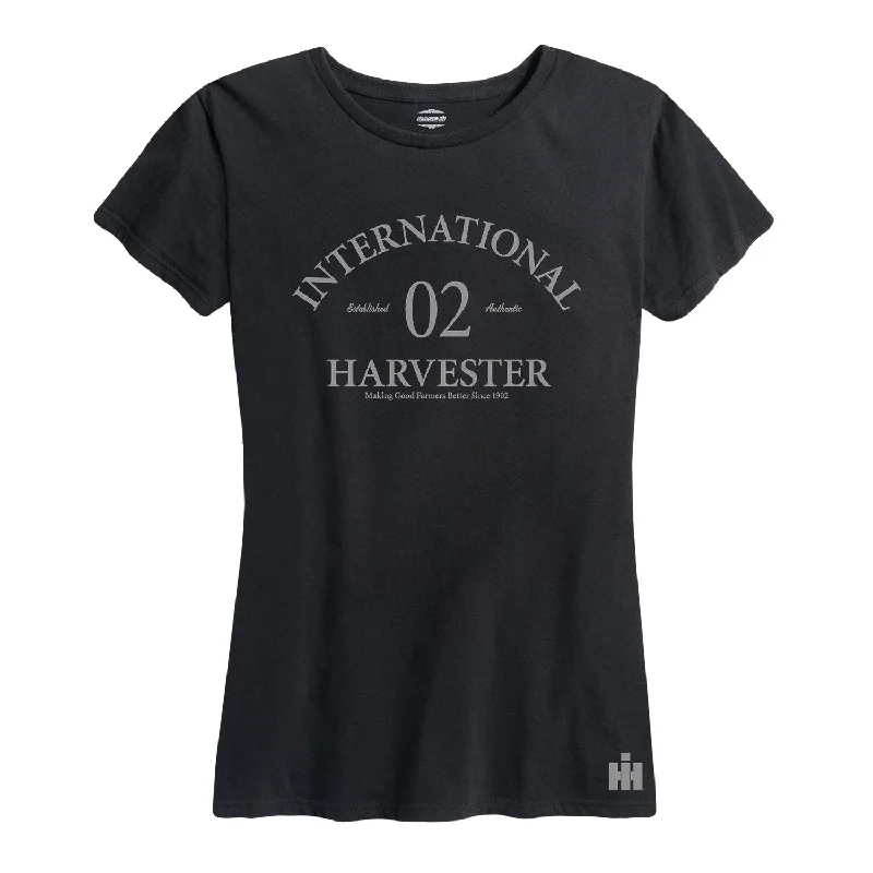 International Harvester™ - IH 02 - Women's Short Sleeve T-Shirt Thin T-Shirt Open Front Quick Dry International Harvester™ - IH 02 - Women's Short Sleeve T-Shirt Thin T-Shirt Open Front Quick Dry