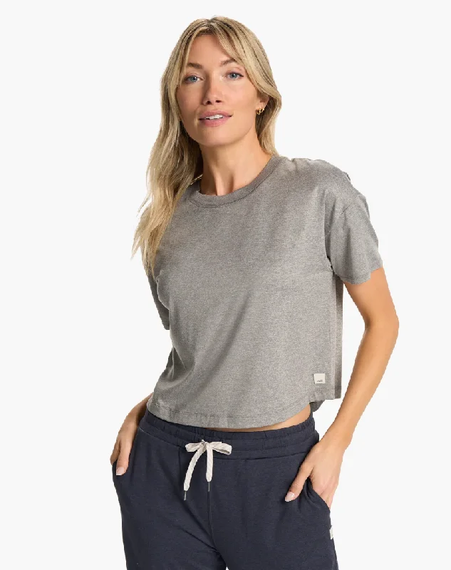 Energy Tee- Heather Grey Cozy Warm Stylish