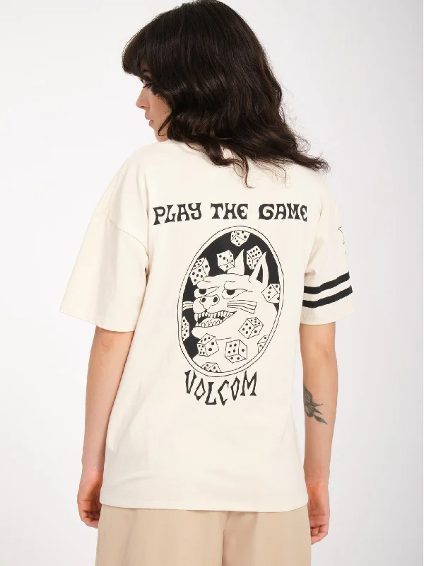 Nando Von Arb T-shirt - CLOUD Boxy Fit Fitted Loose