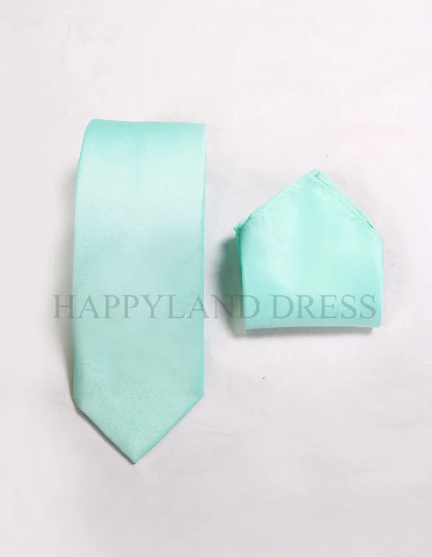 Men's Aqua Tie & Pocket Shirt Hooded Caped Shawl Collar