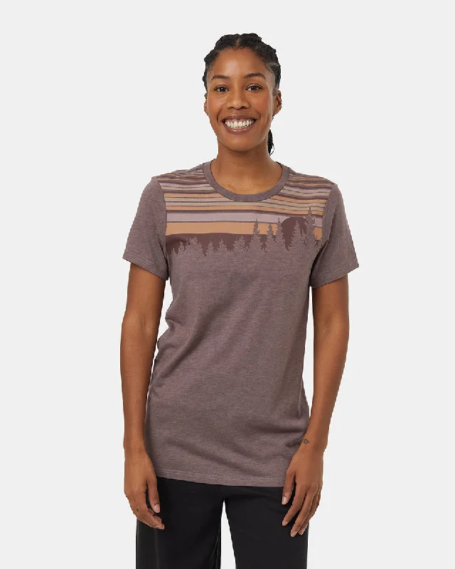 Retro Juniper T-Shirt Lace Blend Ribbed Blend Corduroy Blend