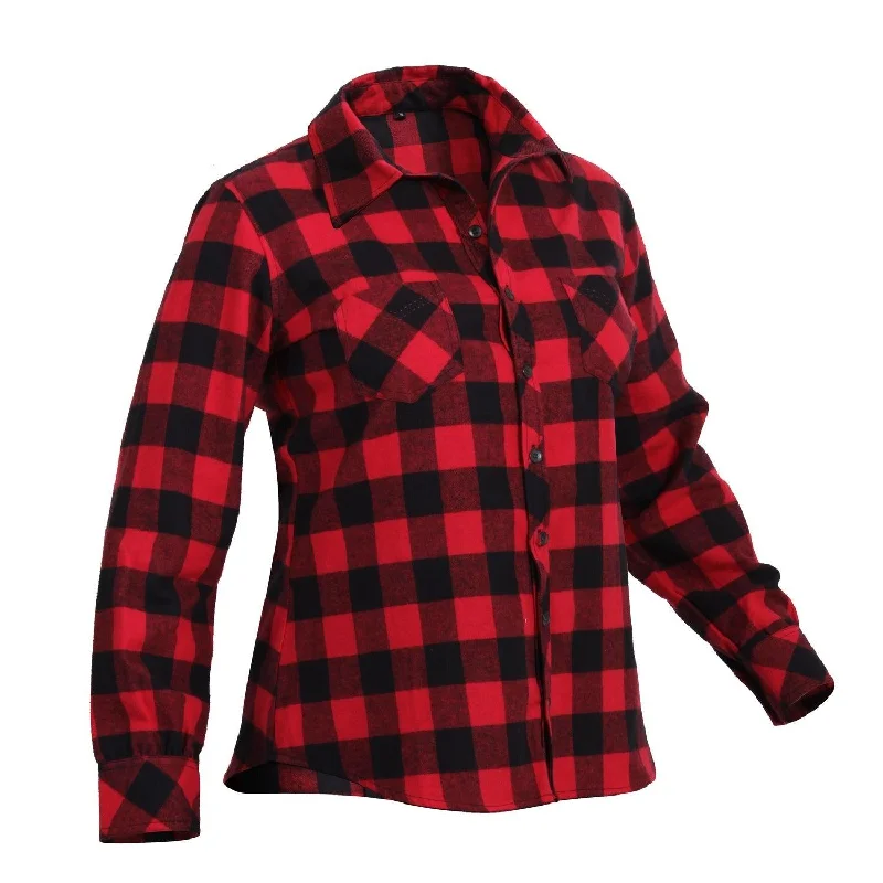 Womens Plaid Flannel Shirt Faux Fur Fabric Real Fur Fabric Shearling Fabric